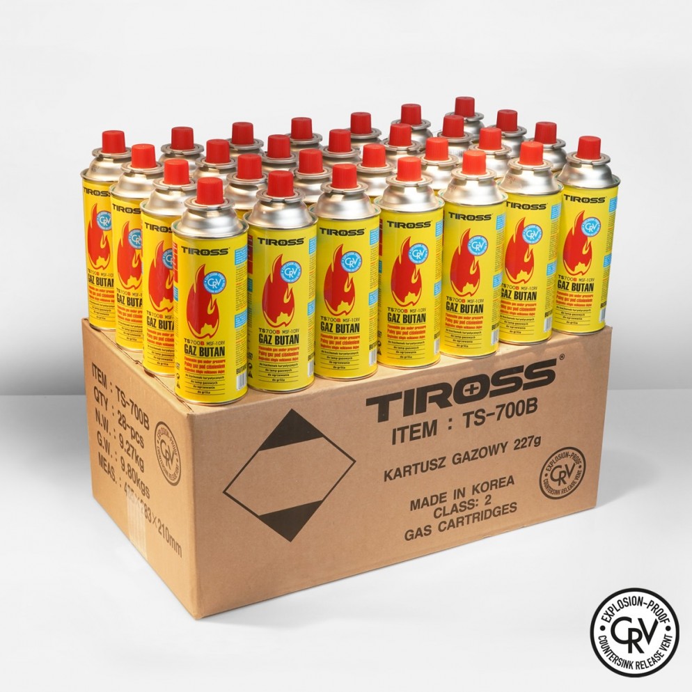 Kartusz gazowy TS-700B  28 szt.