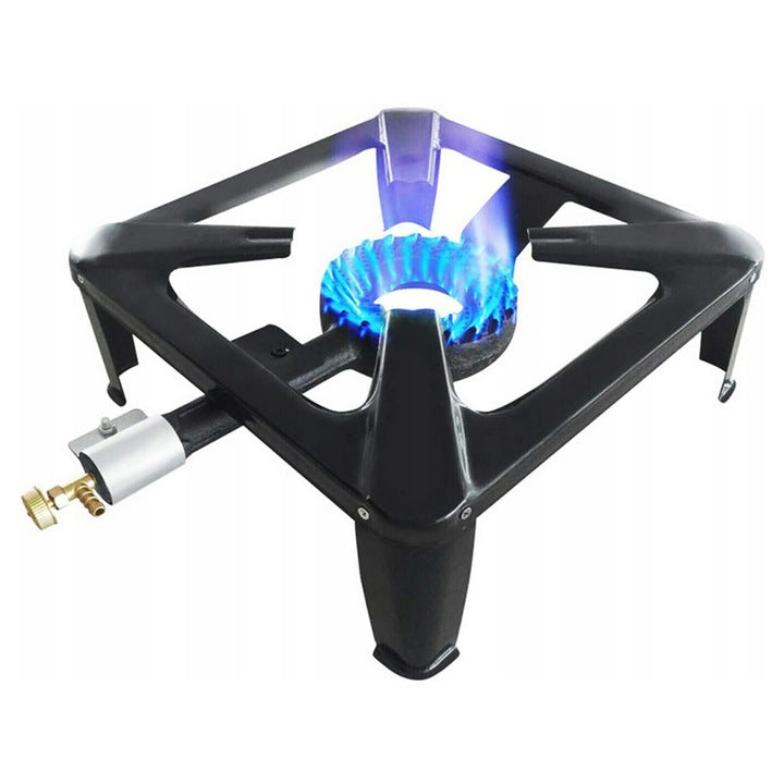 Palnik Gazowy Taboret Żeliwny Kuchenka 40x40cm 8kw