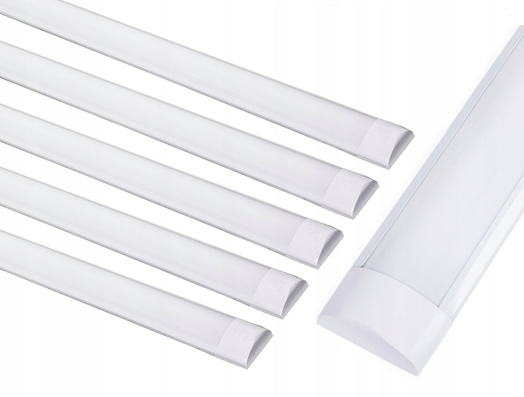 LAMPA LED 120CM NATYNKOWA ŚWIETLÓWKA DO GARAŻU 6500K 36W MOCNA PLAFON