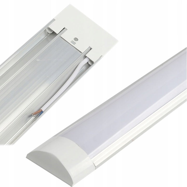 LAMPA LED 120CM NATYNKOWA ŚWIETLÓWKA DO GARAŻU 6500K 36W MOCNA PLAFON