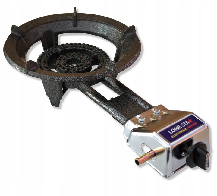 PALNIK GAZOWY ŻELIWNY TABORET PIEZO ZAPŁON MOCNY 8,5kW