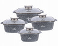 Zestaw 8-częściowy z powłoką ceramiczno- marmurkową ZILNER ZL-8534